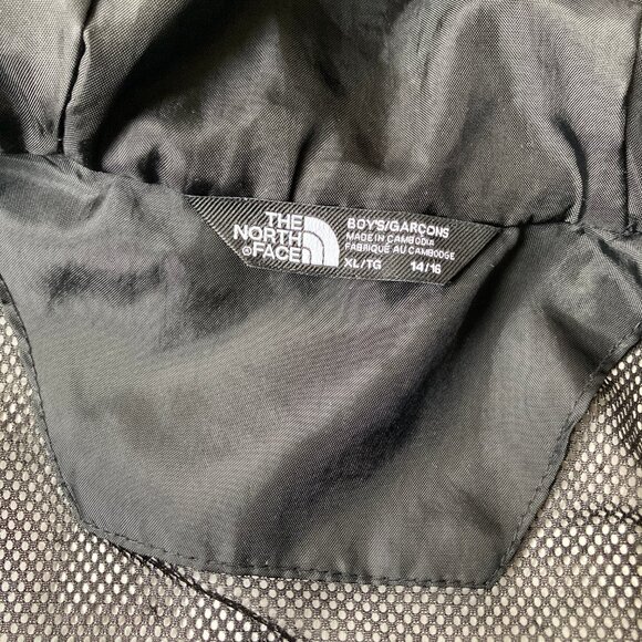 XL The North Face Size 14/16 Youth Boys Antora Rain Jacket Folk Blue Windbreaker - Picture 4 of 8